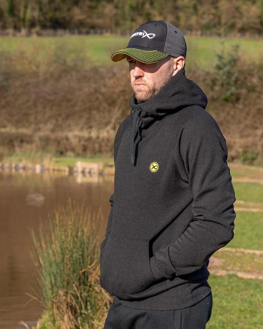 Matrix Black Marl Hoody