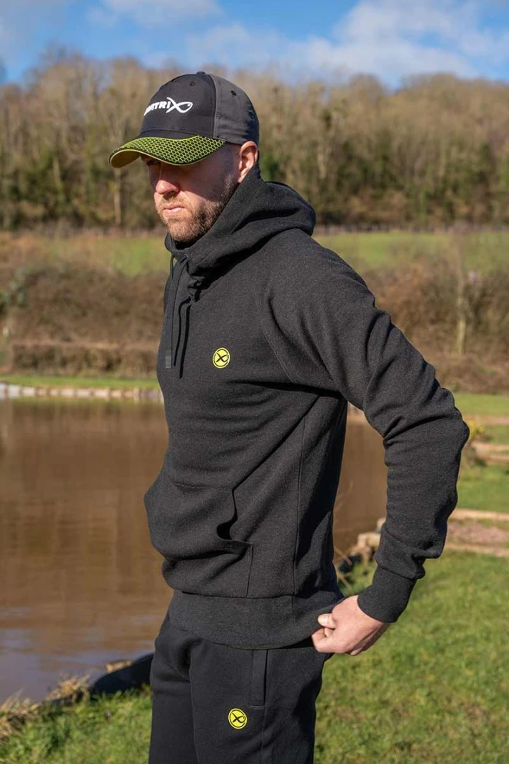 Matrix Black Marl Hoody