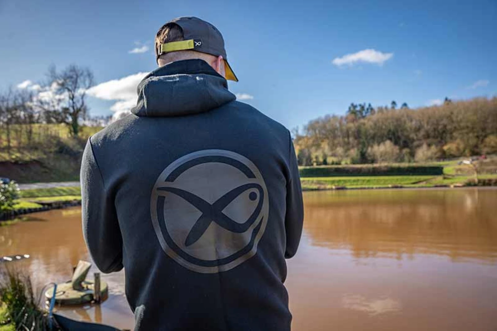 Matrix Black Stealth Zip Hoody