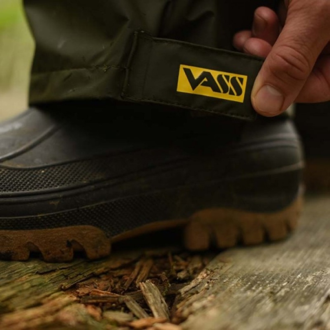 Vass Unlined Waterproof Bib & Brace - Khaki Edition