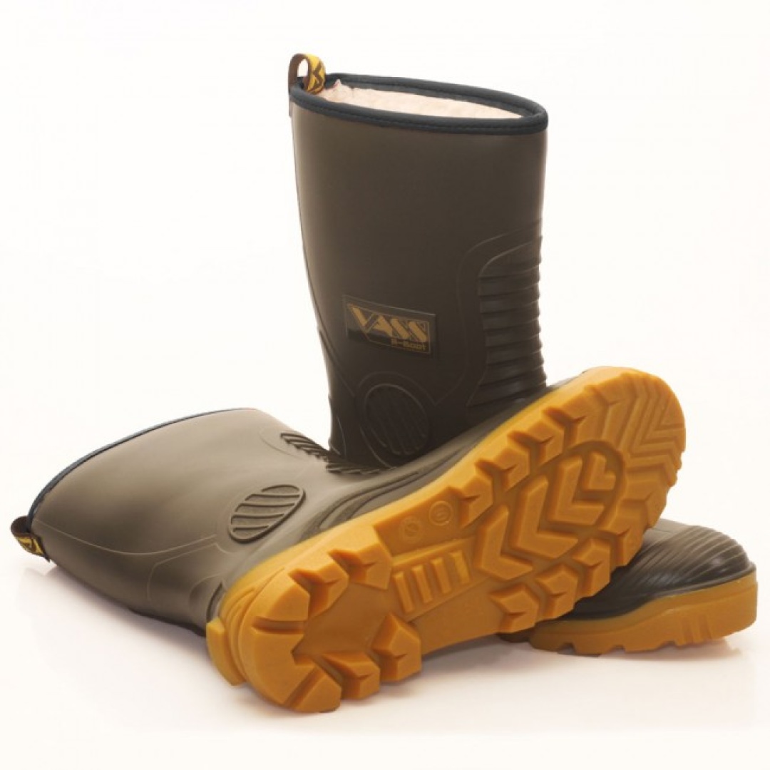Vass R-Boot Fur Lined Khaki