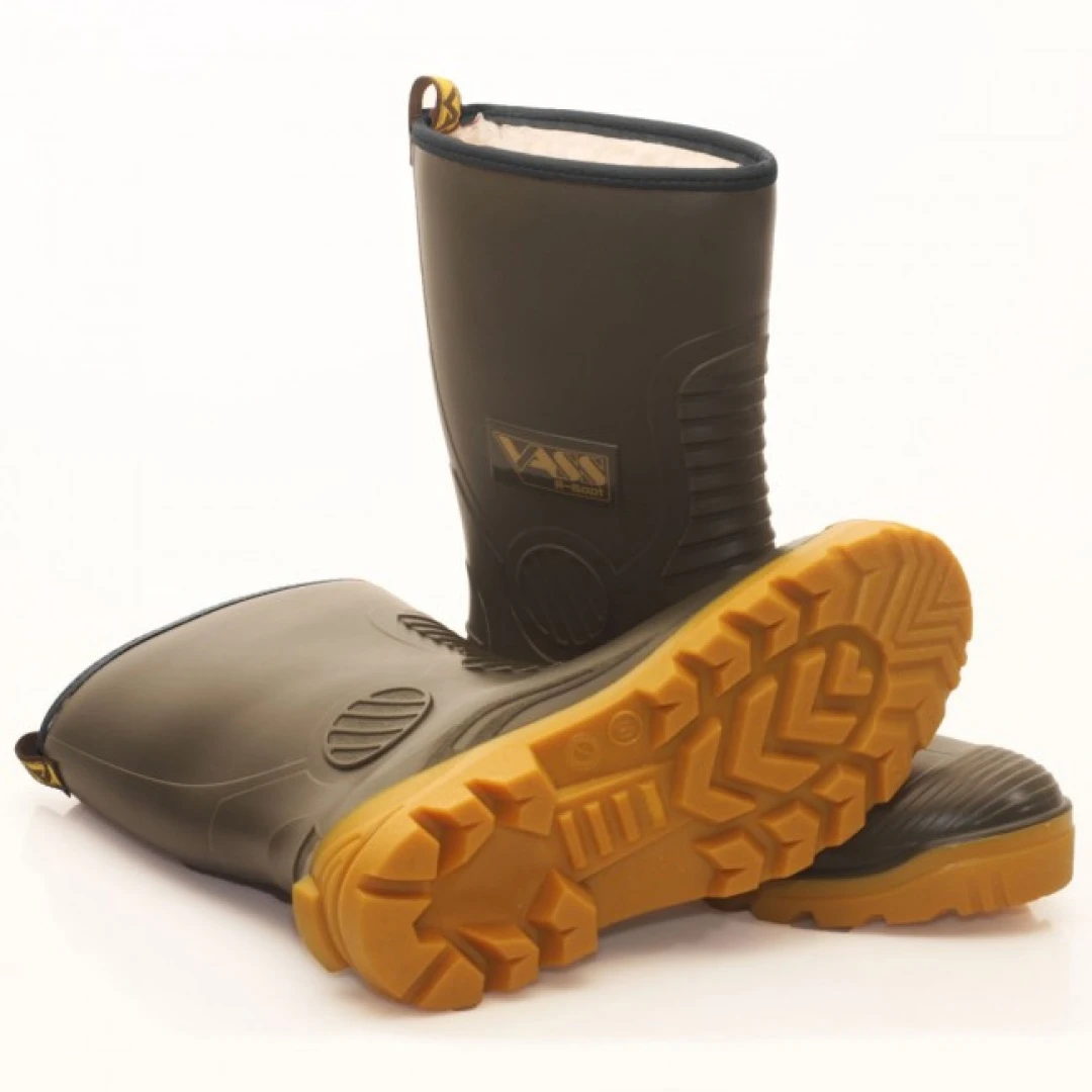 Vass R-Boot Fur Lined Khaki