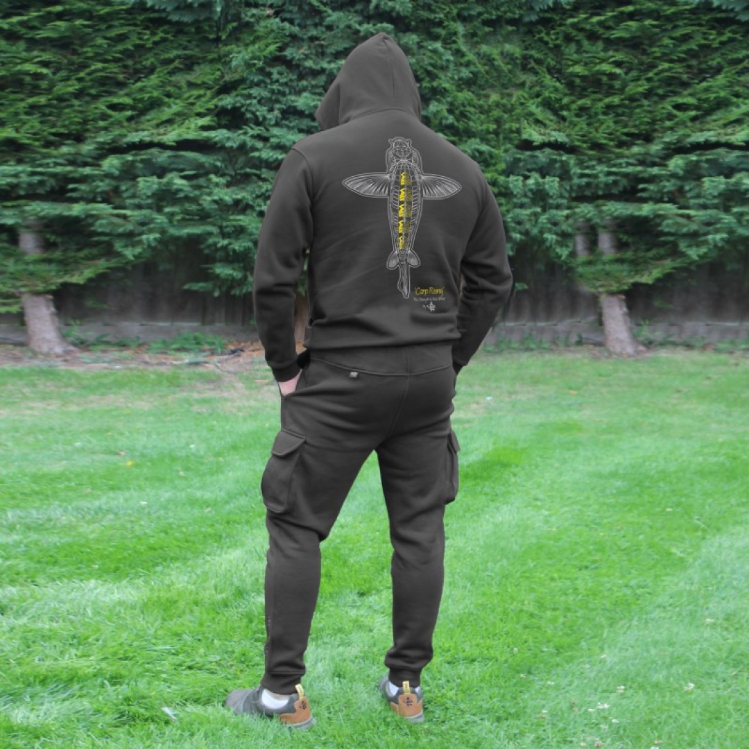 Vass Carp Rising Hoody - Black