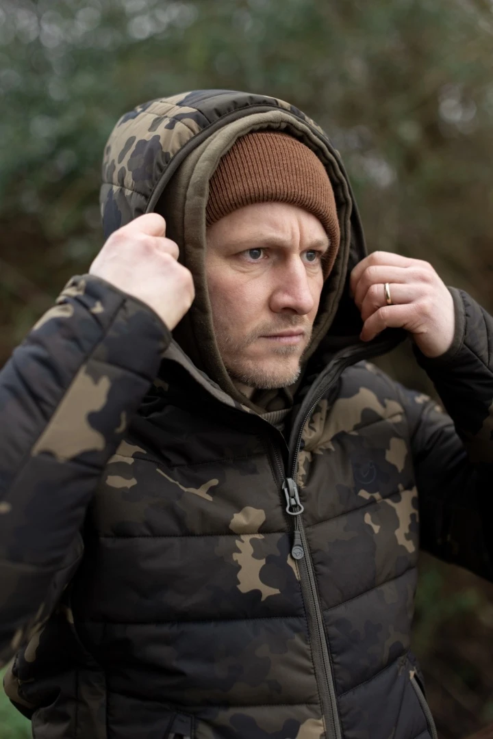 Korda Thermolite Puffer Jacket Dark Kamo
