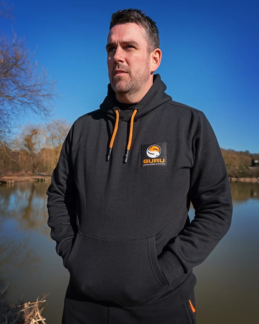 GURU Black Patch Hoodie