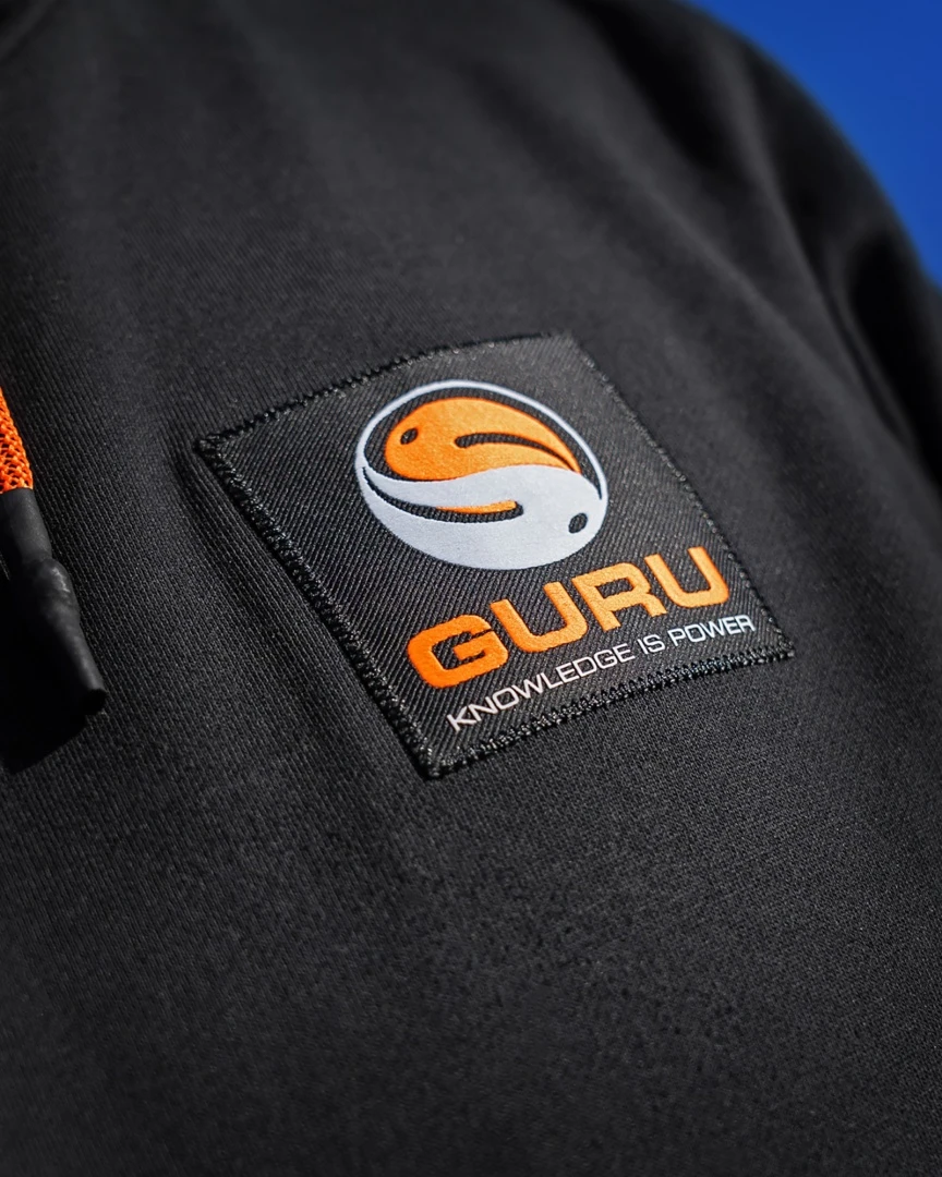 GURU Black Patch Hoodie