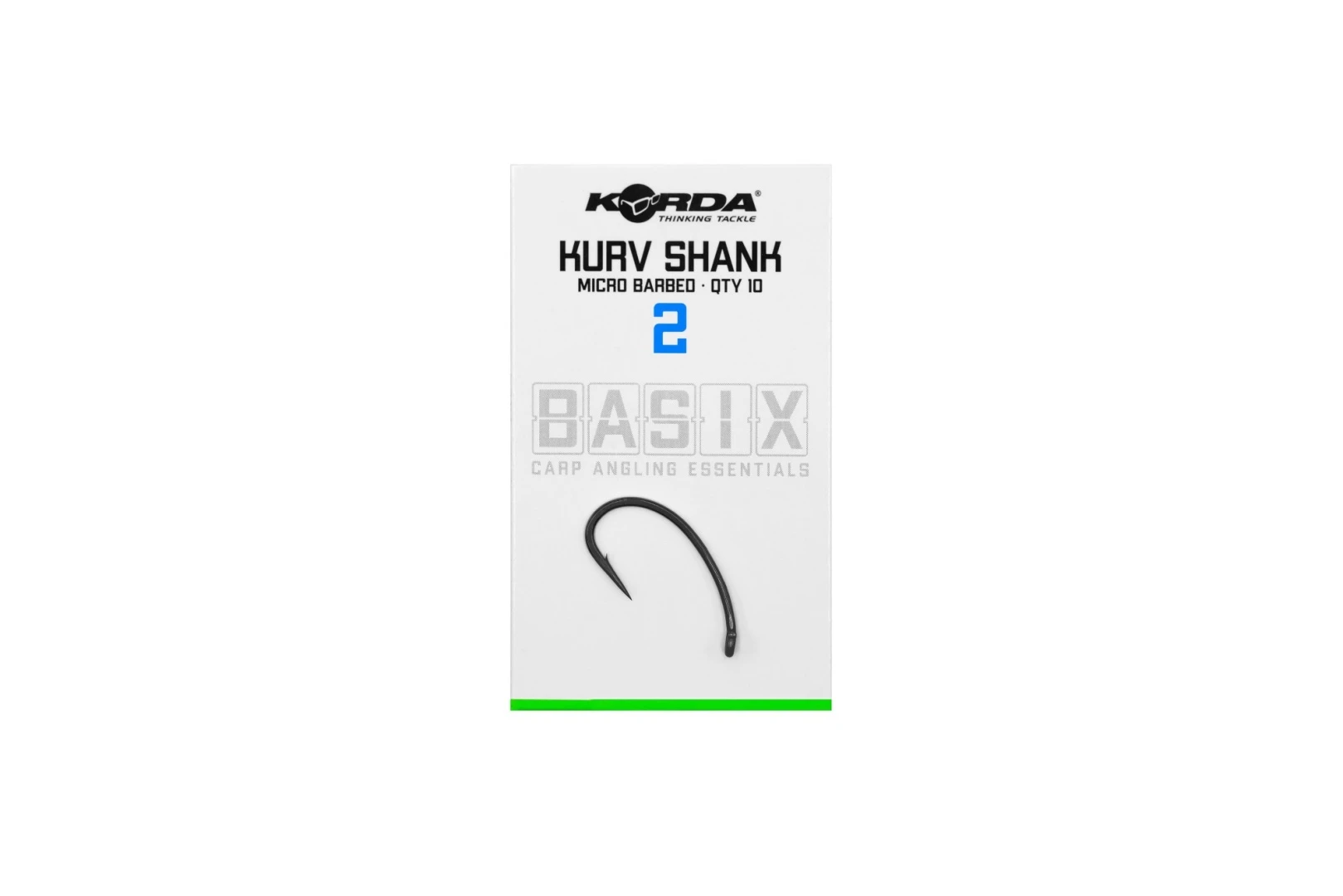 Korda Basix Kurv Shank - Barbed