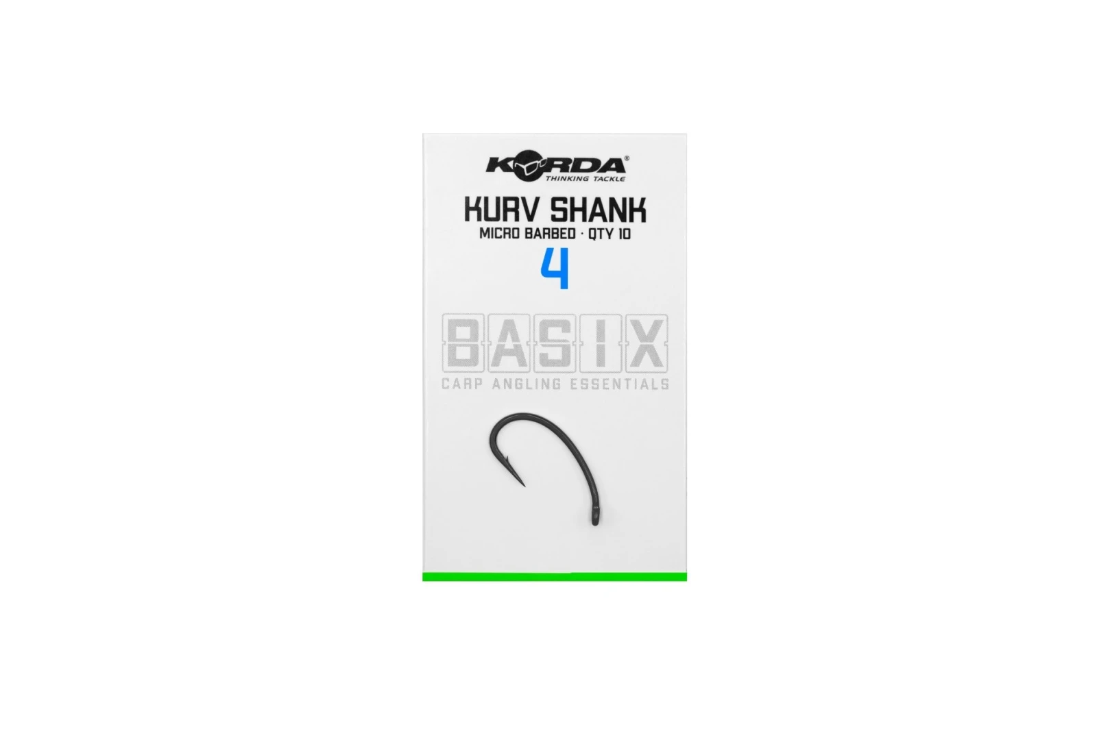 Korda Basix Kurv Shank - Barbed