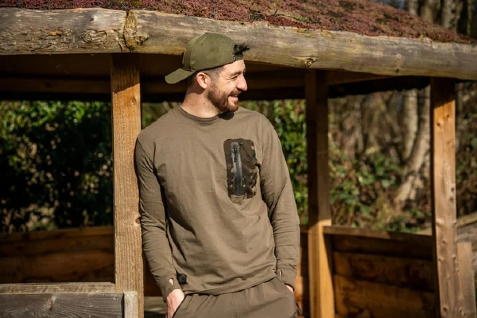 Nash ZT HD Long Sleeve T Shirt Green