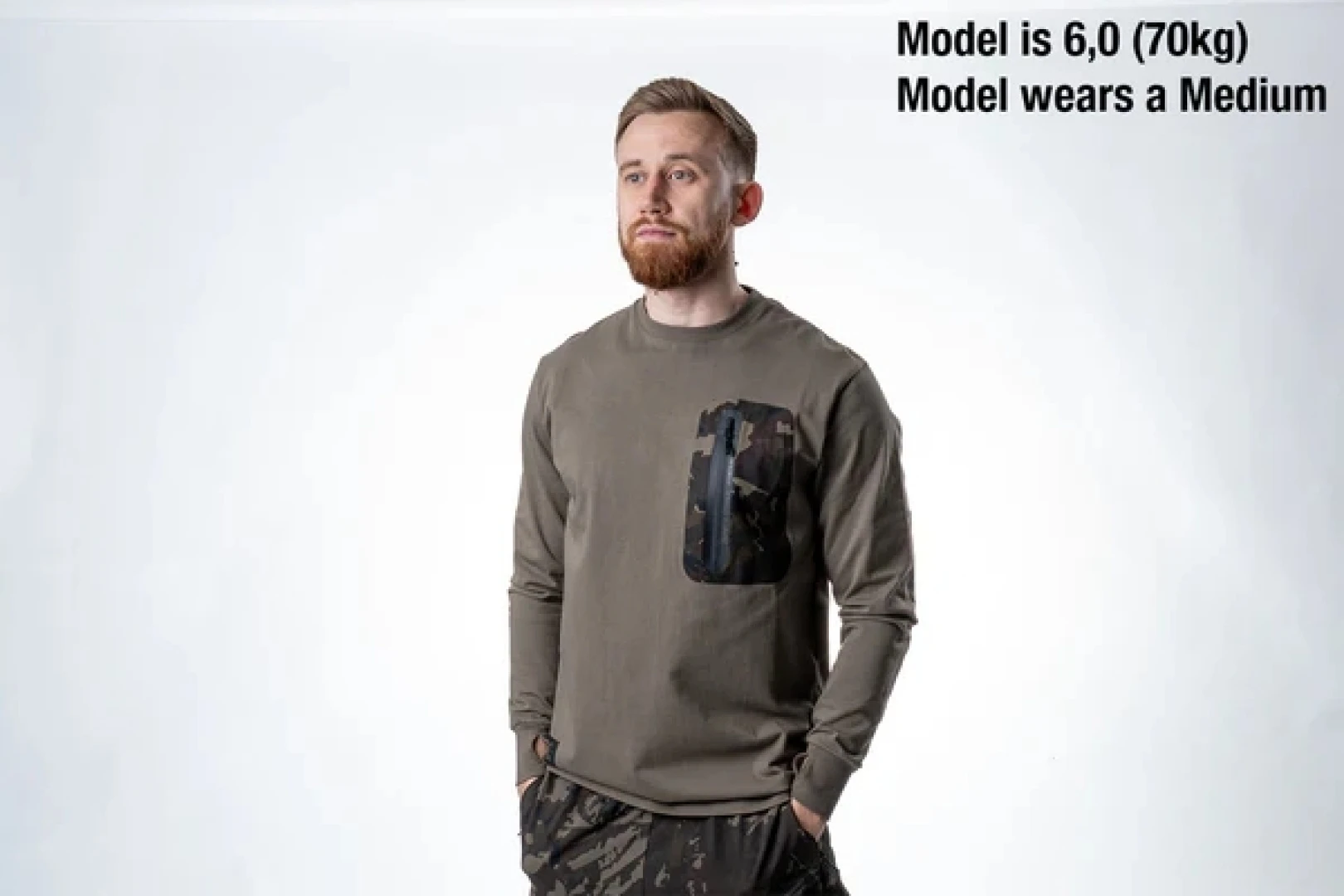 Nash ZT HD Long Sleeve T Shirt Green