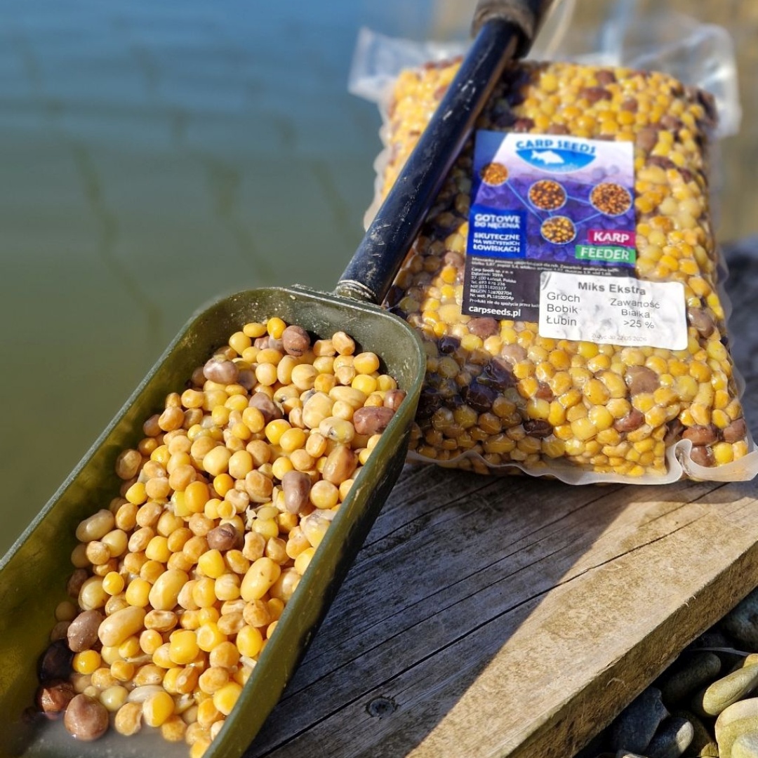Carp Seeds Mix Extra - Bobik, Lupina, Hrách