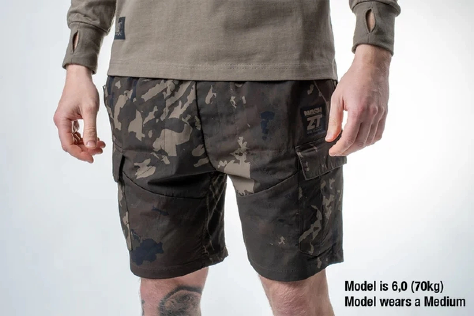 Nash ZT Lite Hydra Flex Combat Shorts Camo