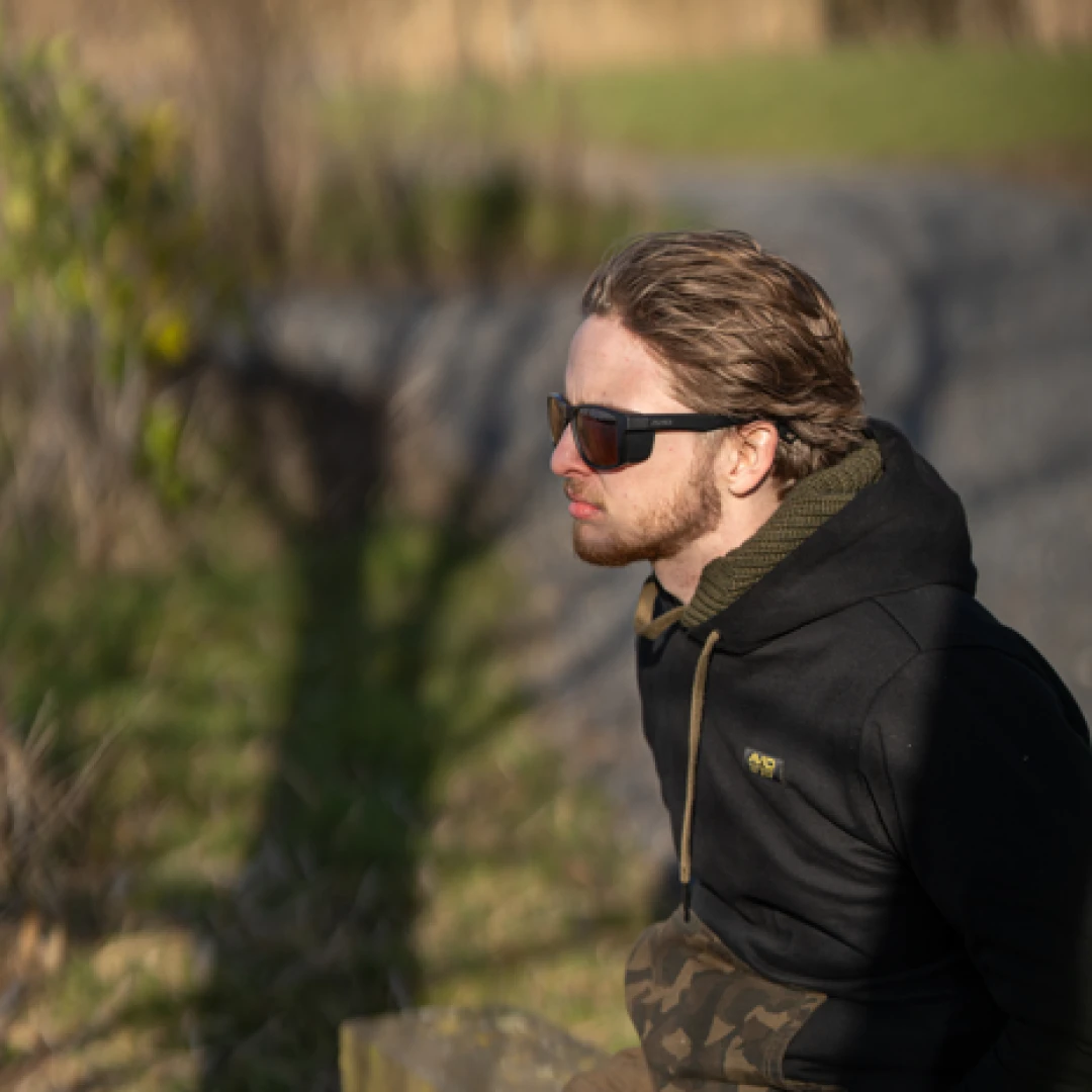 Avid Carp SeeThru Blinker Polarised Sunglasses Brown Lens