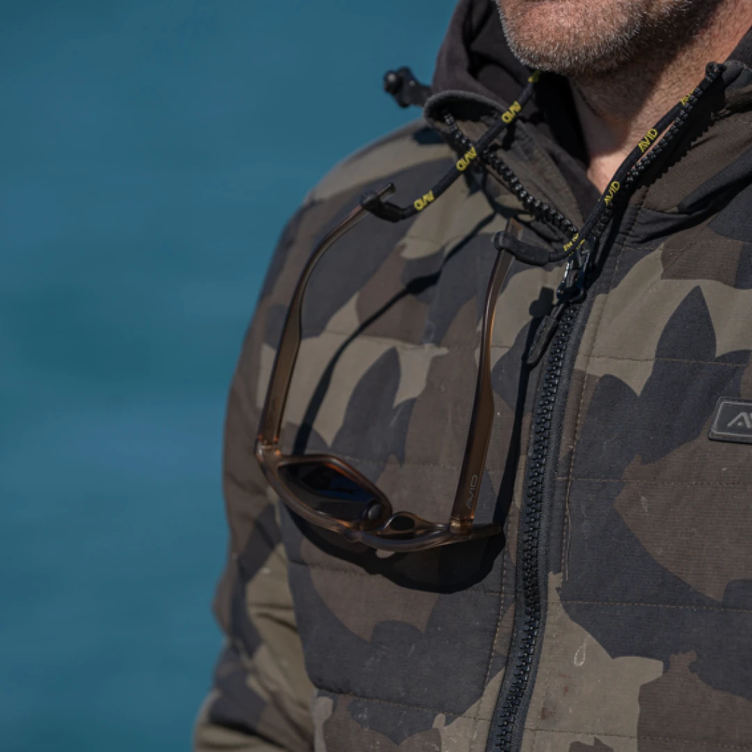 Avid Carp SeeThru Prism Polarised Sunglasses Grey Lens