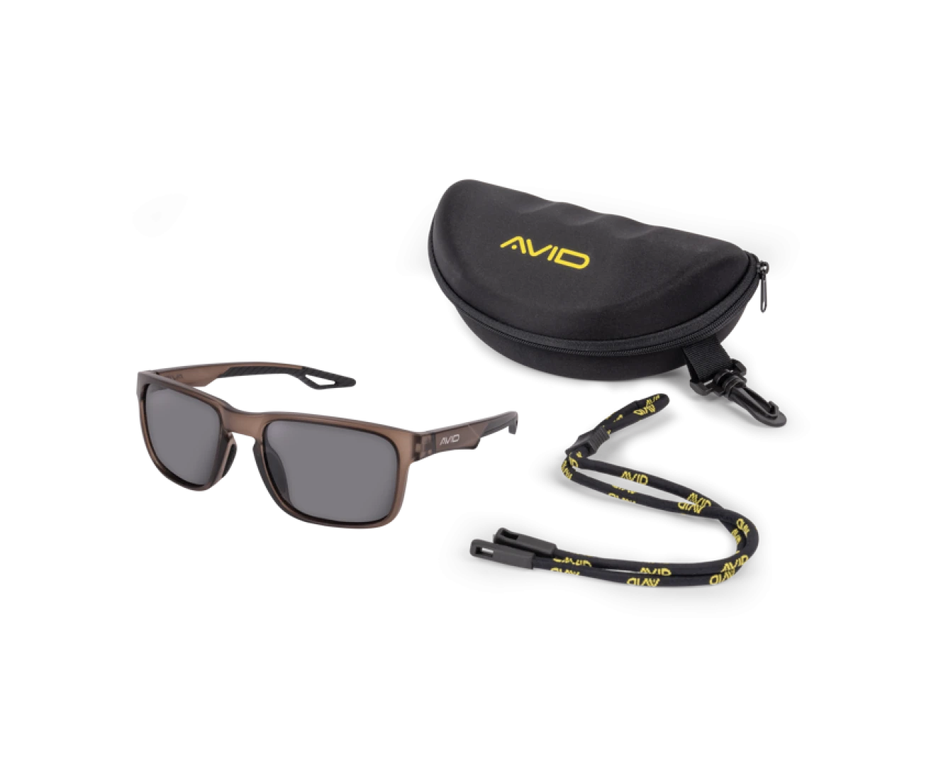 Avid Carp SeeThru Mirage Polarised Sunglasses Grey Lens