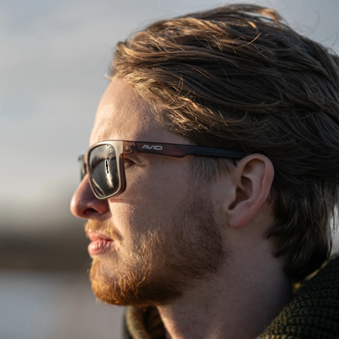 Avid Carp SeeThru Mirage Polarised Sunglasses Grey Lens