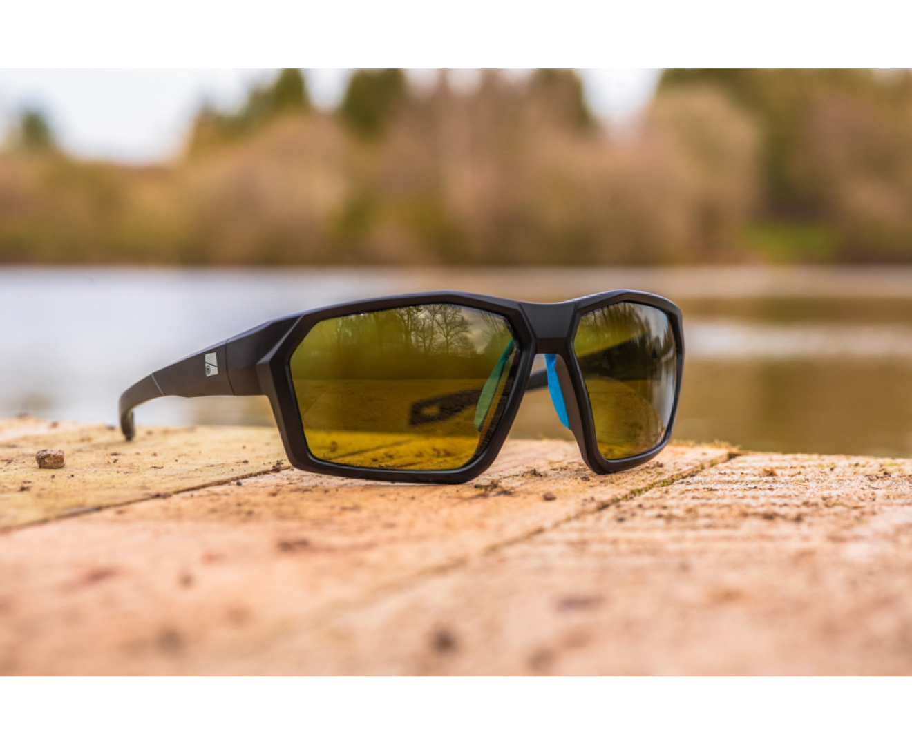Preston Innovations Absolute Wrap Sunglasses Amber Brown