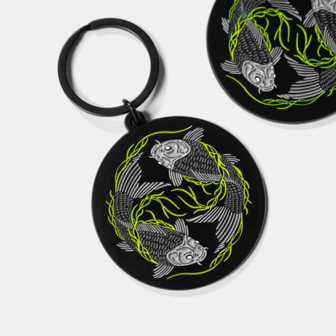 KUMU Vortex Keyring