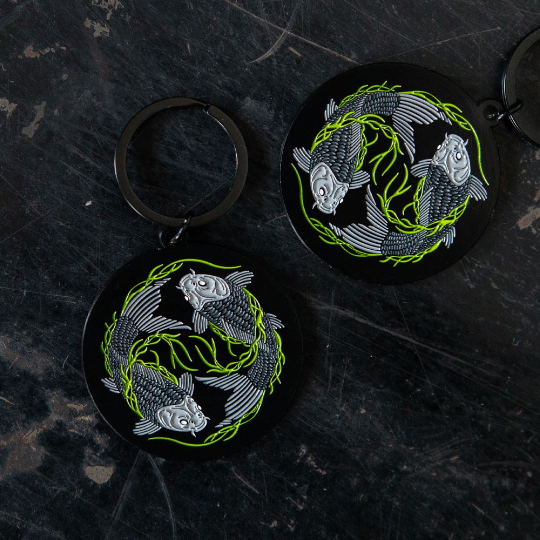 KUMU Vortex Keyring