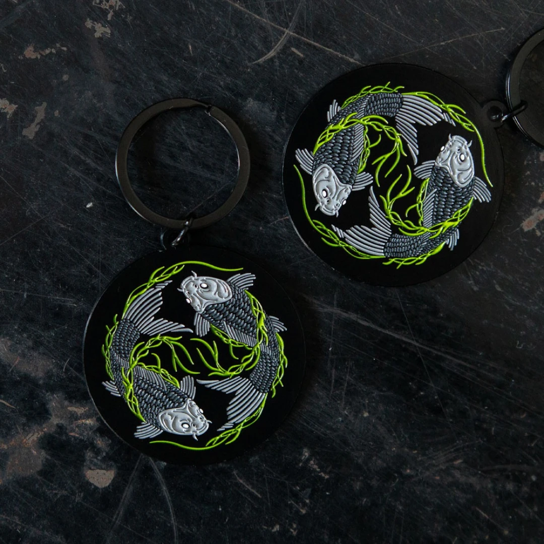 KUMU Vortex Keyring