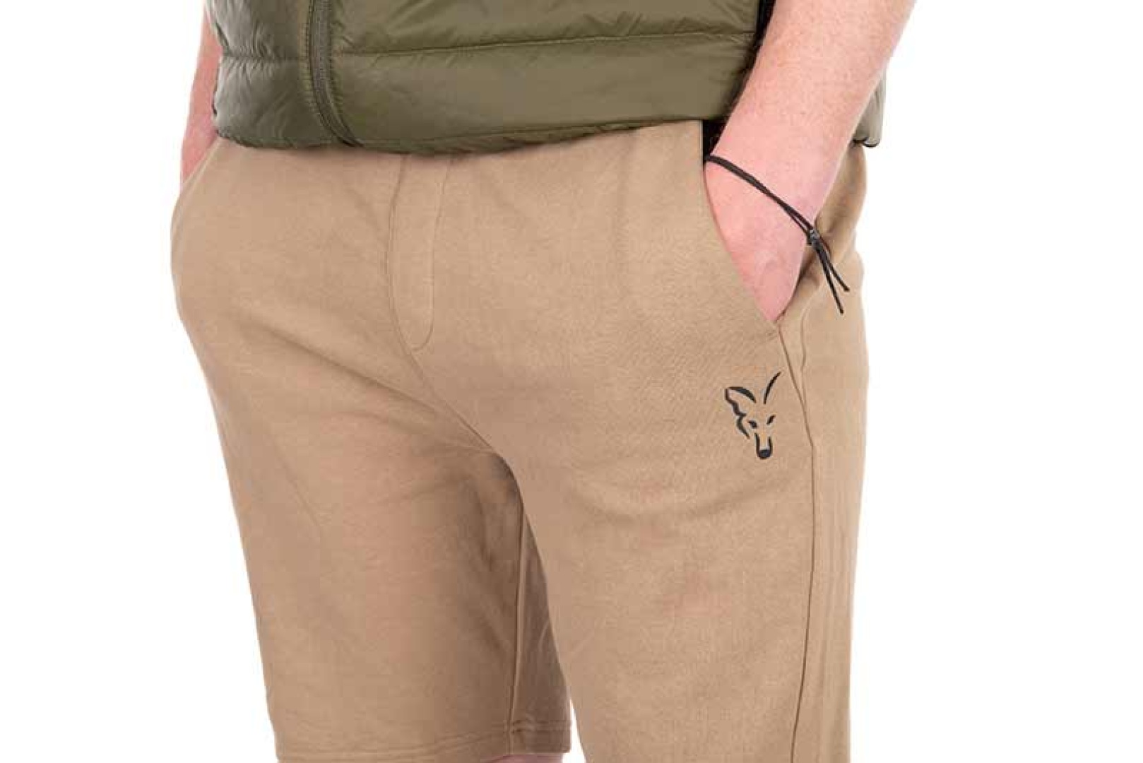 Fox Collection LW Joggers Short - Tan Ltd