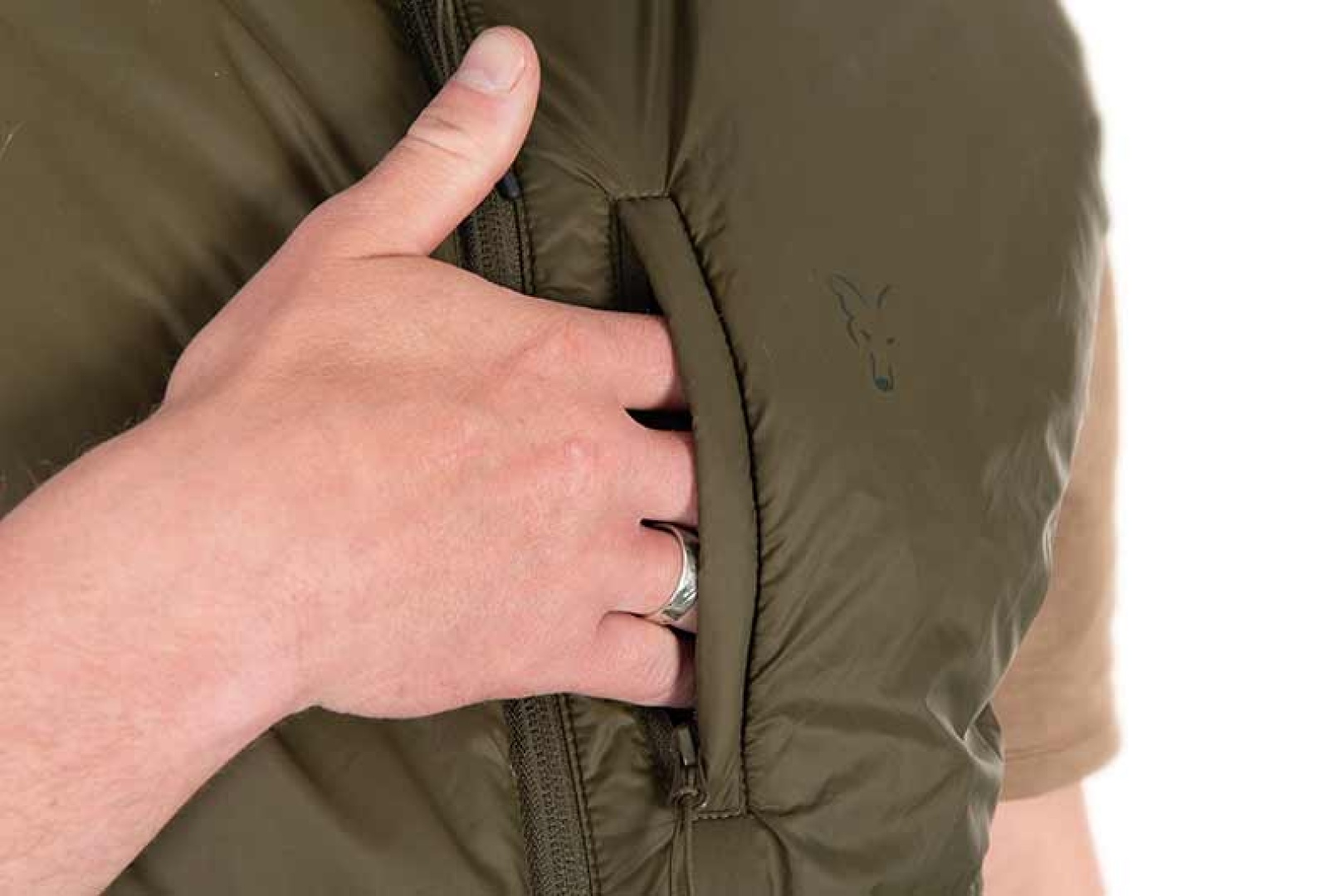 Fox Olive Quiled 100 Gilet