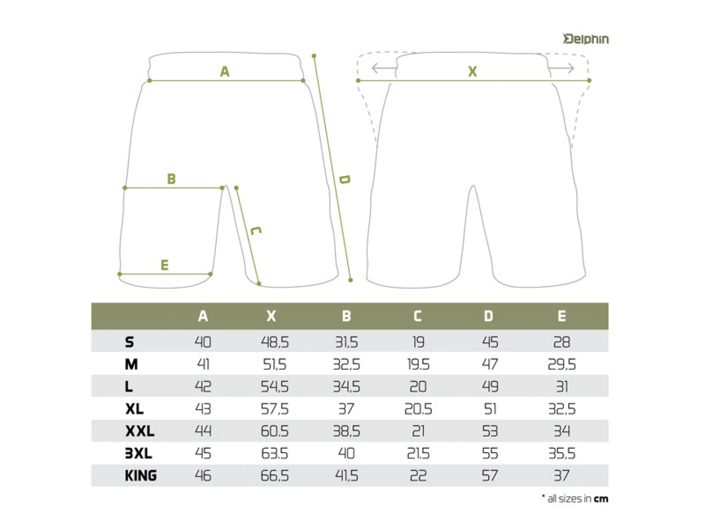 Delphin LOGOS Shorts