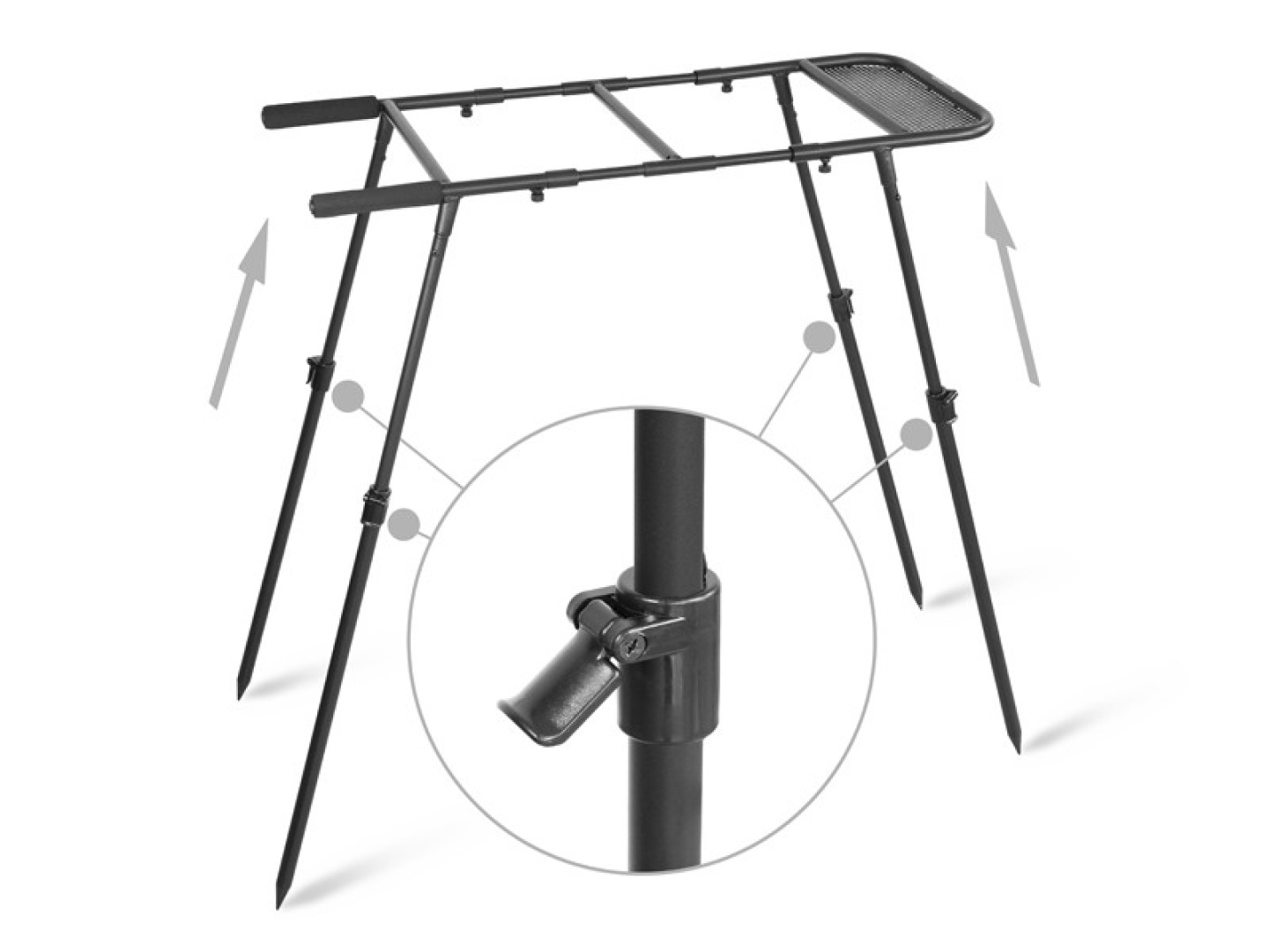 Delphin TOP SPOD Bucket Stand
