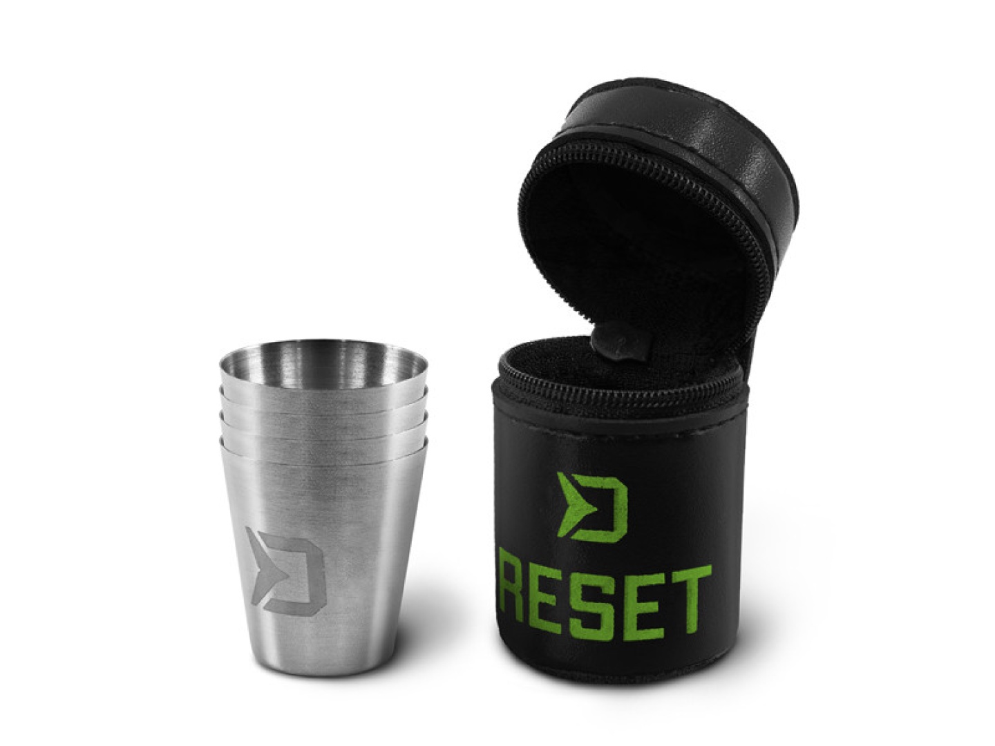 Delphin Stainless Steel Cup Set RESET 4in1