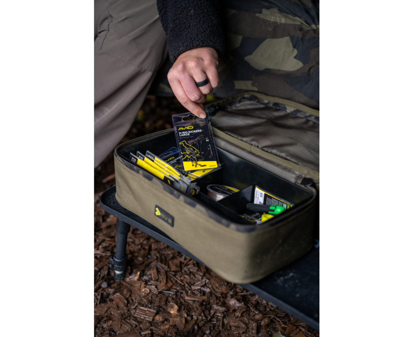 Avid Carp RVS Double-Sided Tackle Organiser
