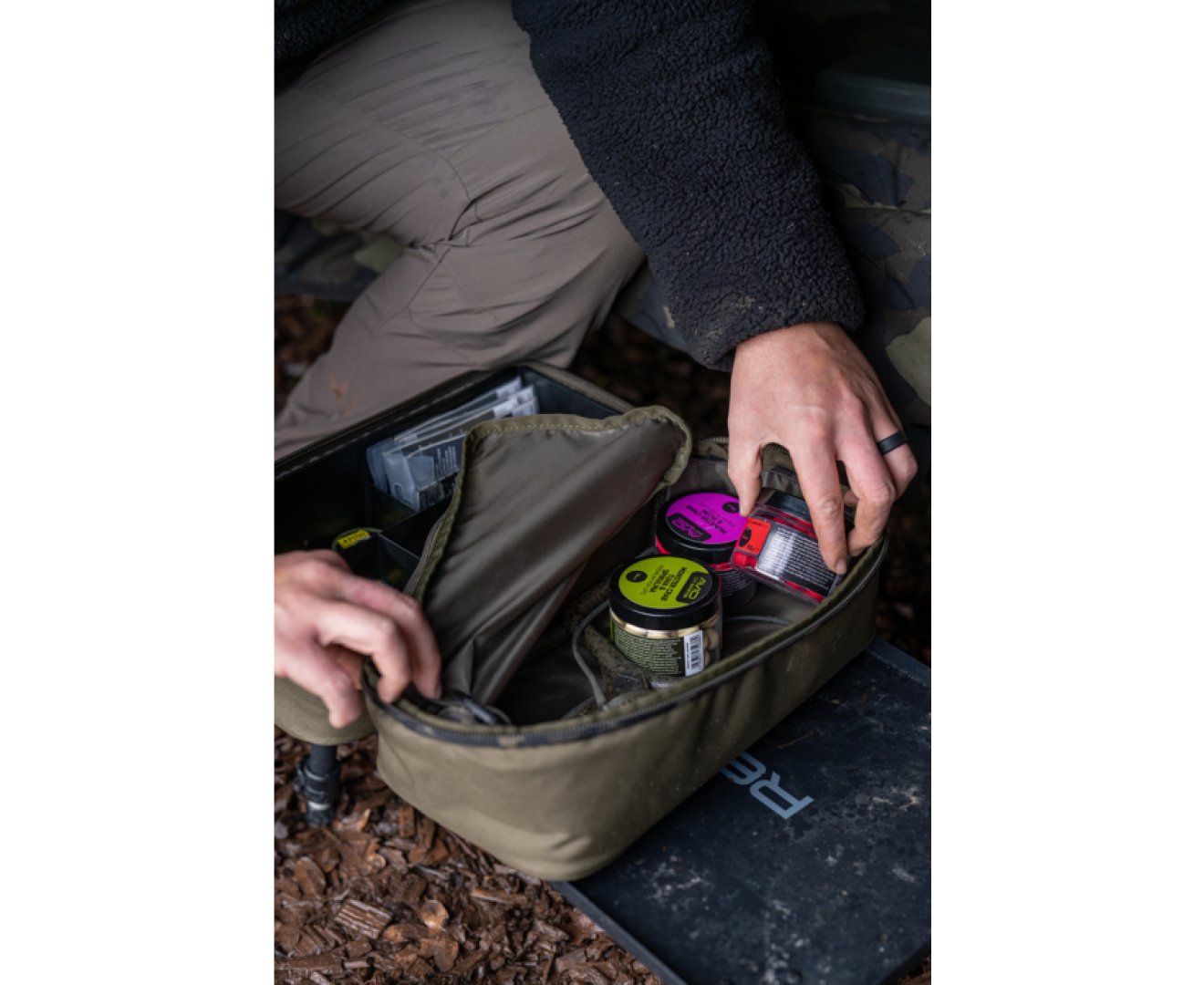 Avid Carp RVS Double-Sided Tackle Organiser