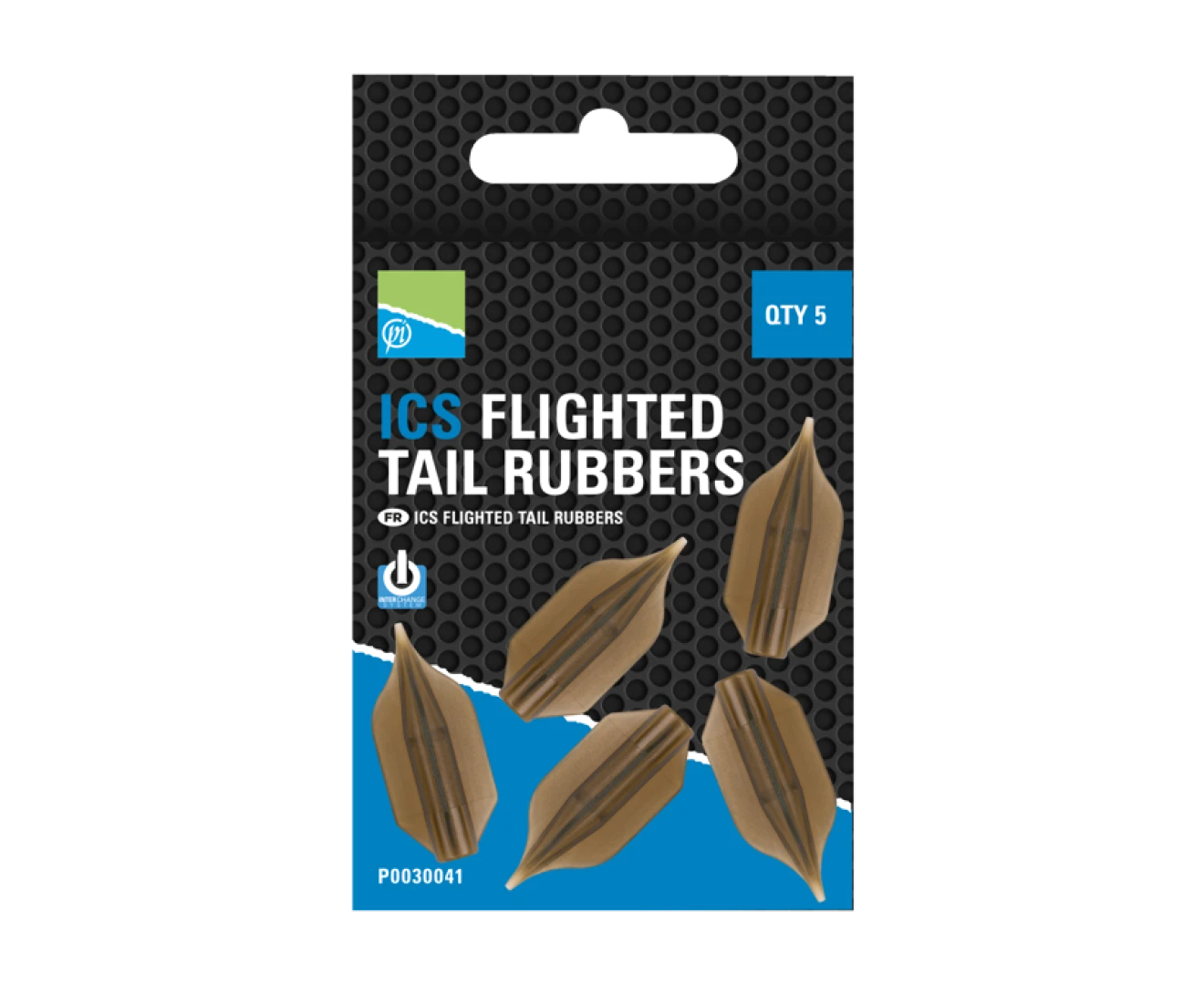 Preston Innovations ICS Flighted Tail Rubbers