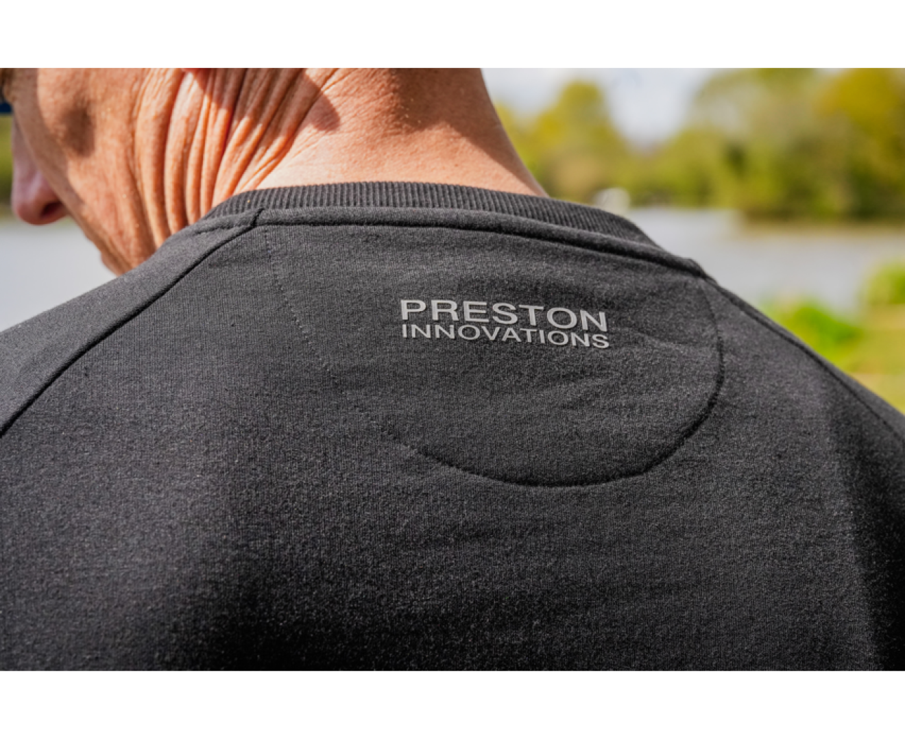 Preston Innovations Black Minimal Sweatshirt