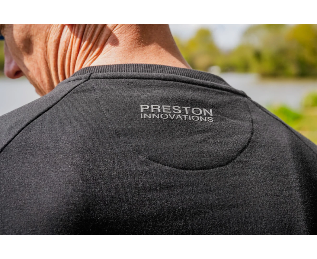 Preston Innovations Black Minimal Sweatshirt