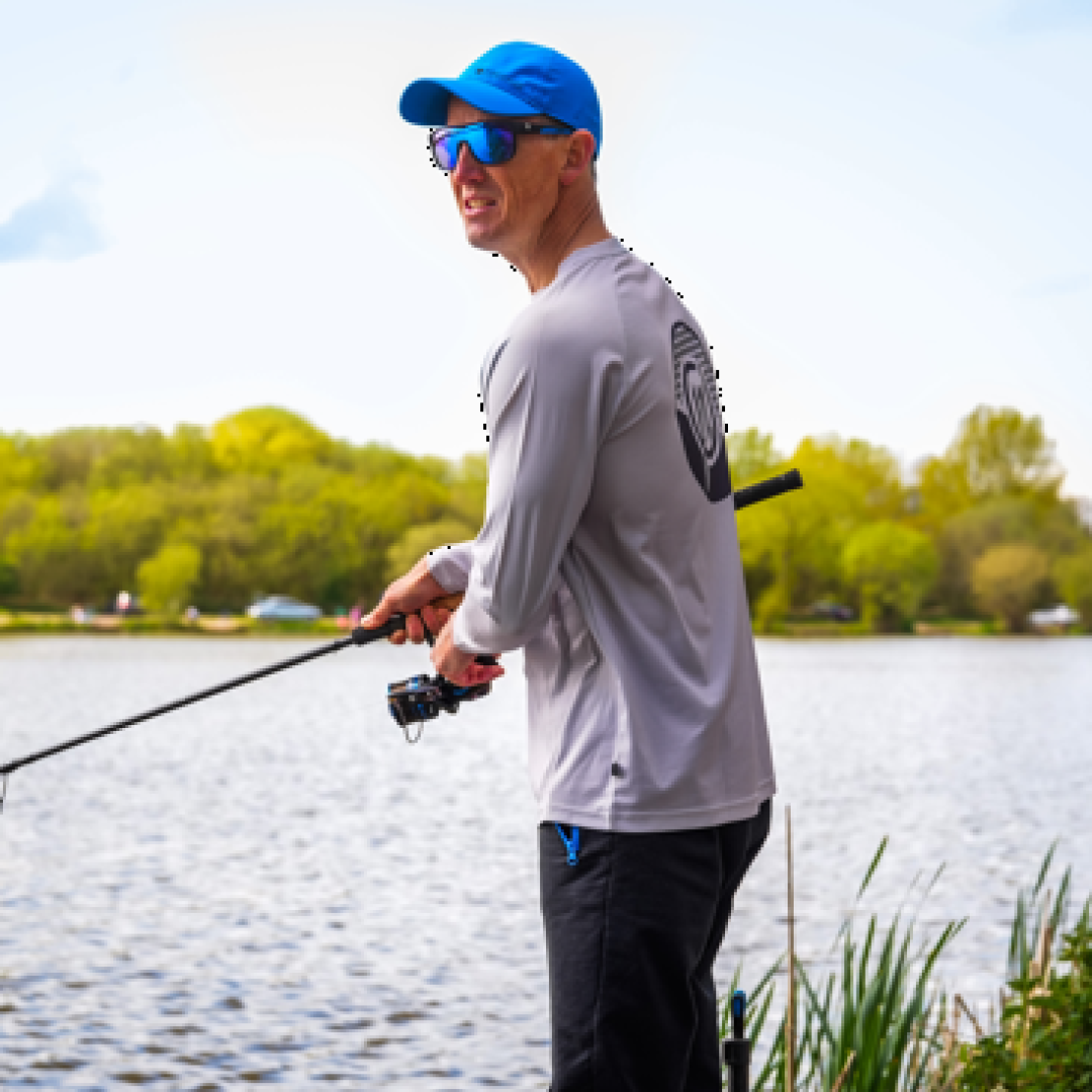 Preston Innovations Grey Performance Sun Shirt UPF-40