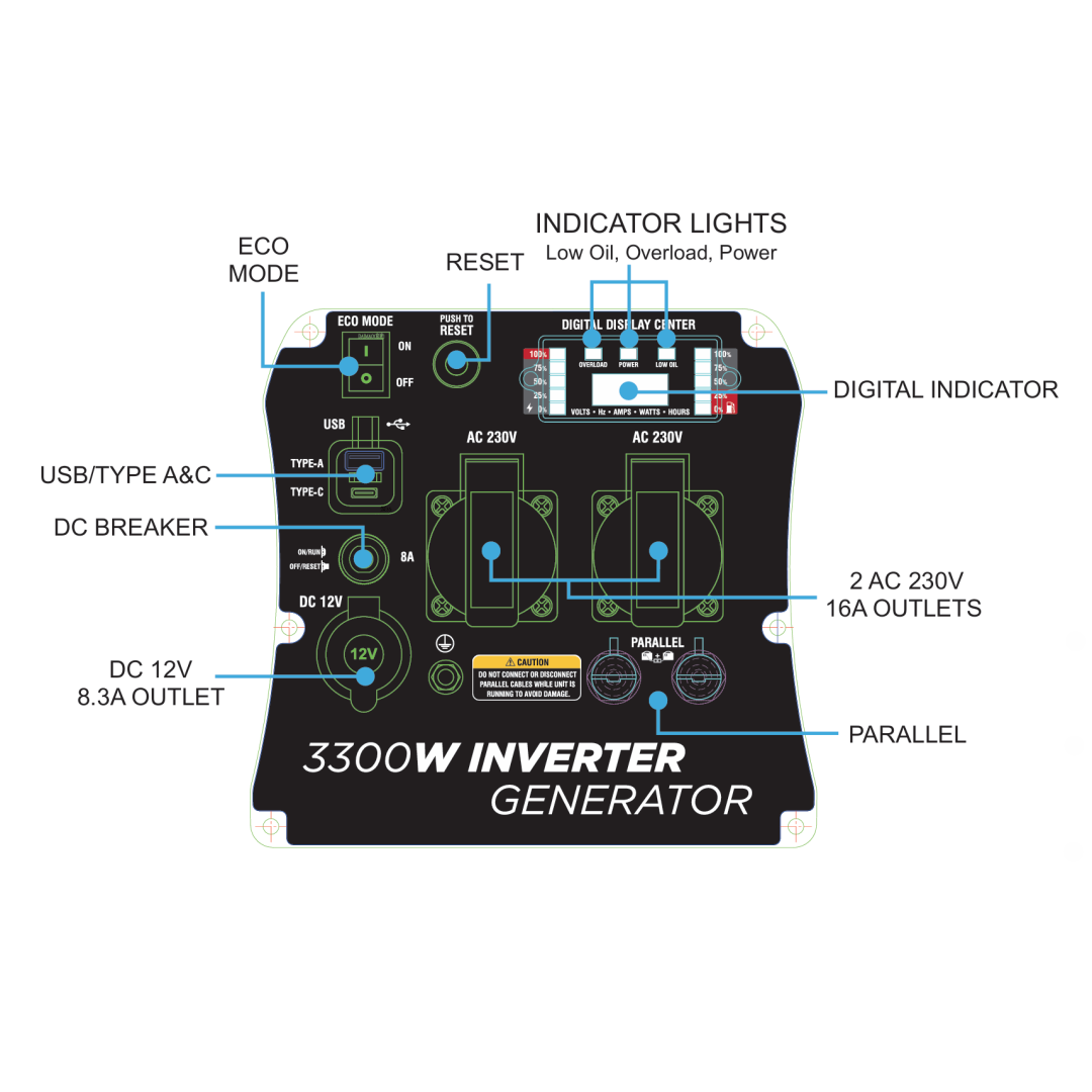 Ultimatron Portable Generator