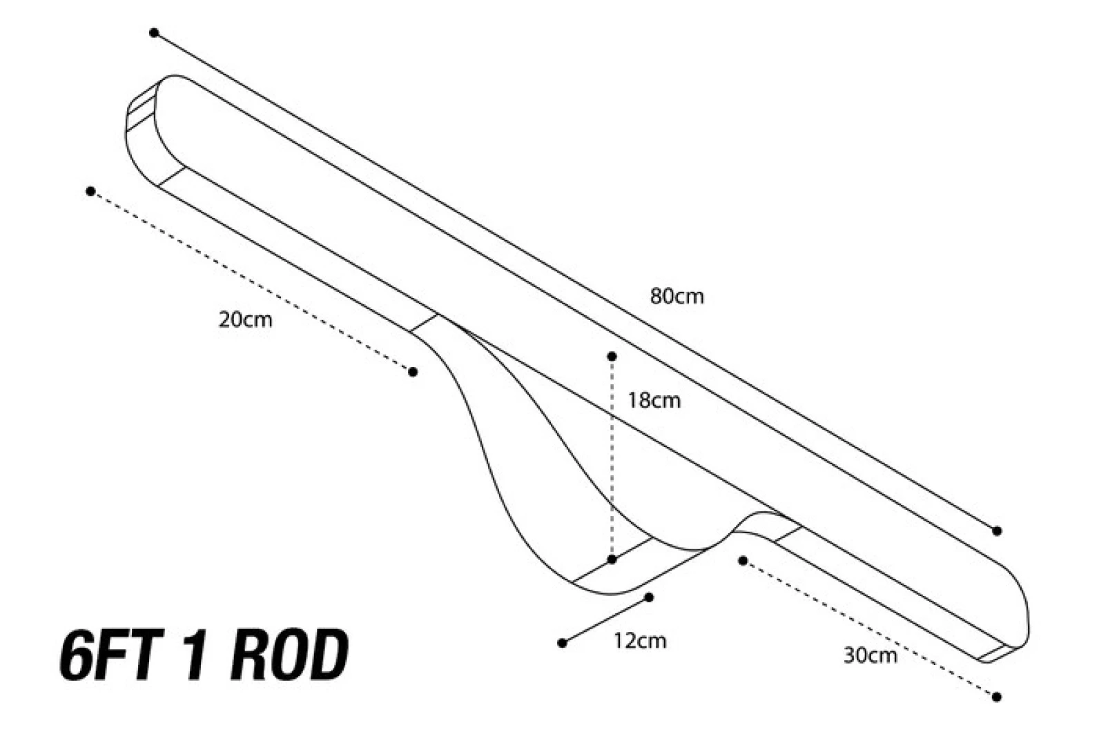 Nash Scope OPS Soft Protect 6ft - 1 Rod Skin