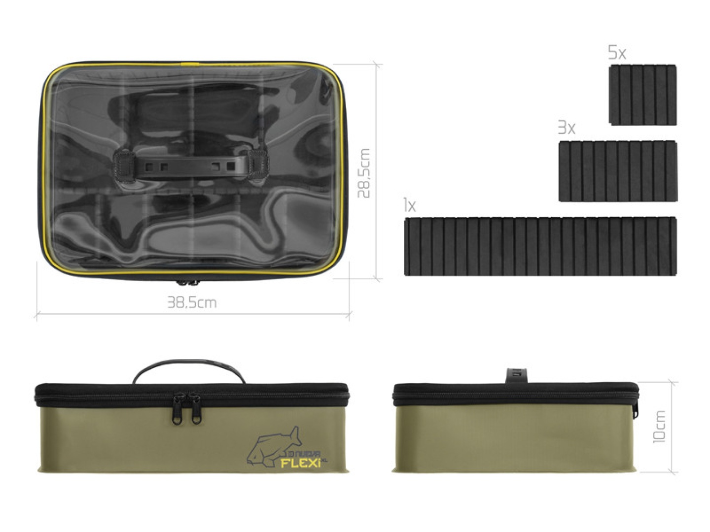 Delphin EVA Organiser NuEVA FlexiI XL