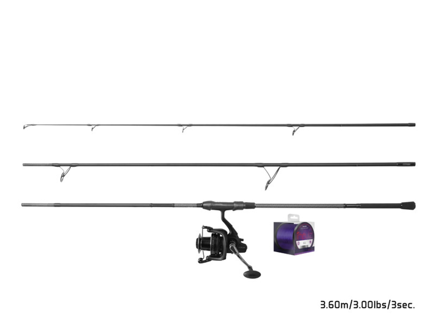 Delphin CorsaBLACK NERO Carp Set (3 sec.)
