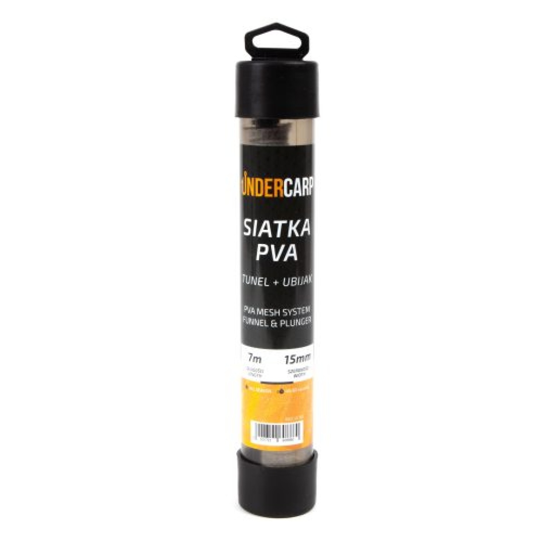 UnderCarp - PVA Mesh Tunnel + Tamper 15mm 7m
