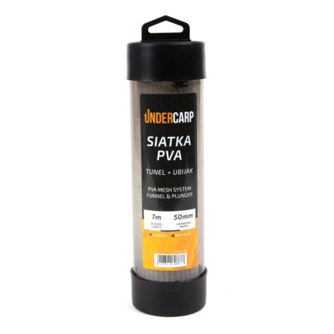 UnderCarp - PVA Mesh Tunnel + Tamper 50mm 7m