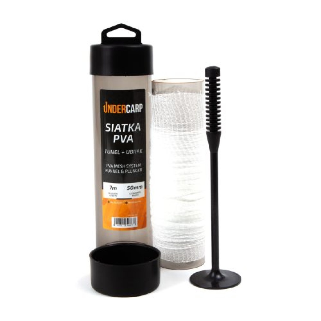 UnderCarp - PVA Mesh Tunnel + Tamper 50mm 7m