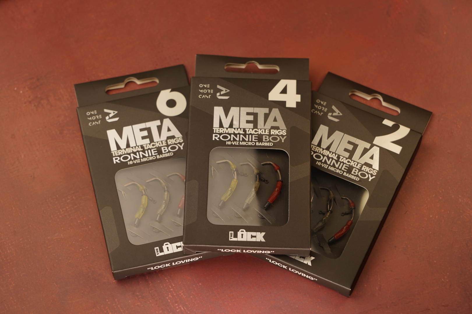 One More Cast Lock Hook Ronnie Boy Hi-Viz Pack - Barbed