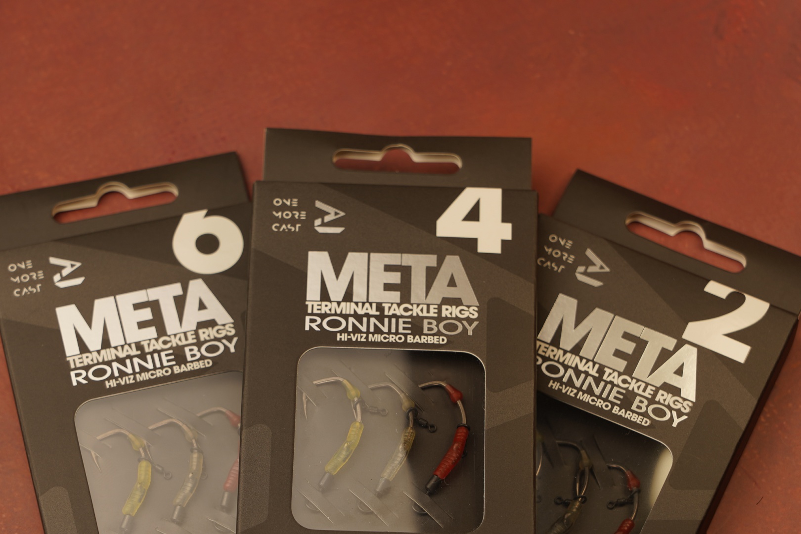 One More Cast Lock Hook Ronnie Boy Hi-Viz Pack - Barbed