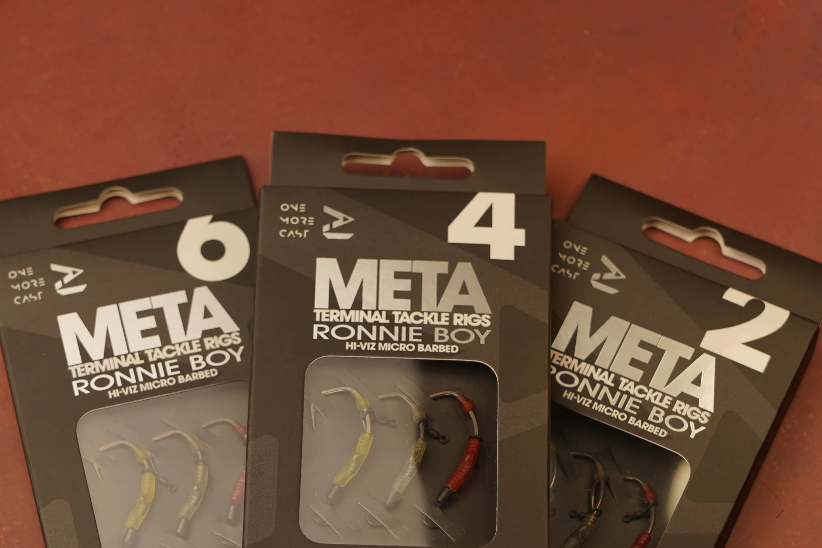 One More Cast Lock Hook Ronnie Boy Hi-Viz Pack - Barbed