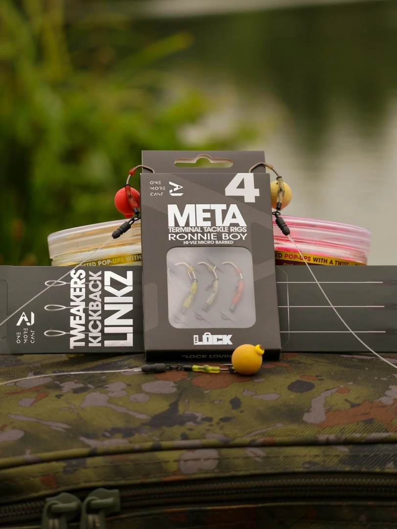 One More Cast Lock Hook Ronnie Boy Hi-Viz Pack - Barbless