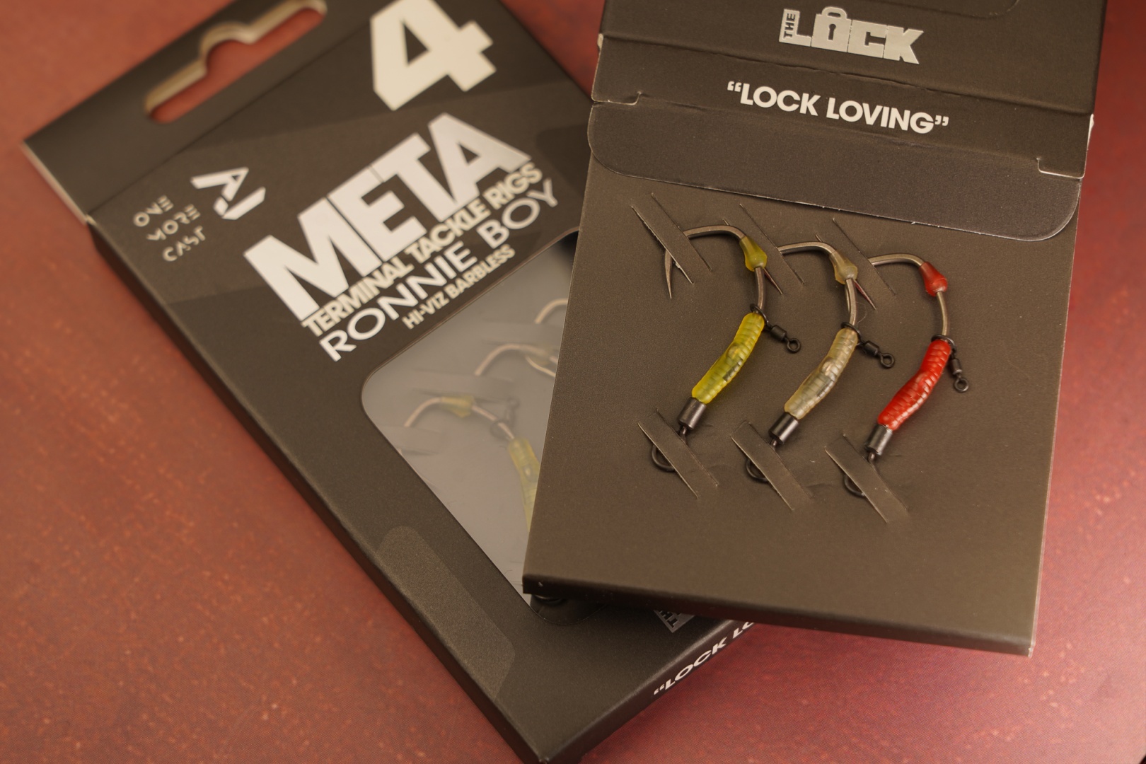 One More Cast Lock Hook Ronnie Boy Hi-Viz Pack - Barbless