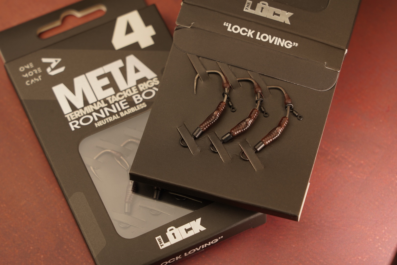 One More Cast Lock Hook Ronnie Boy Neutral Pack - Barbless