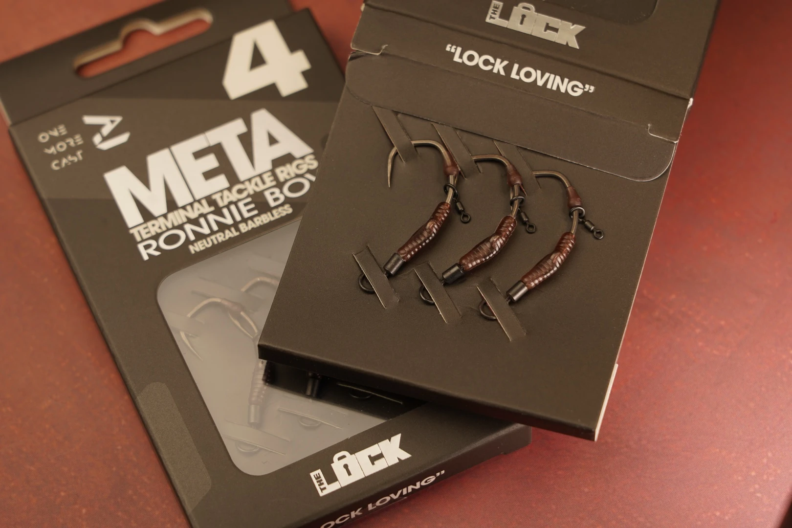 One More Cast Lock Hook Ronnie Boy Neutral Pack - Barbless