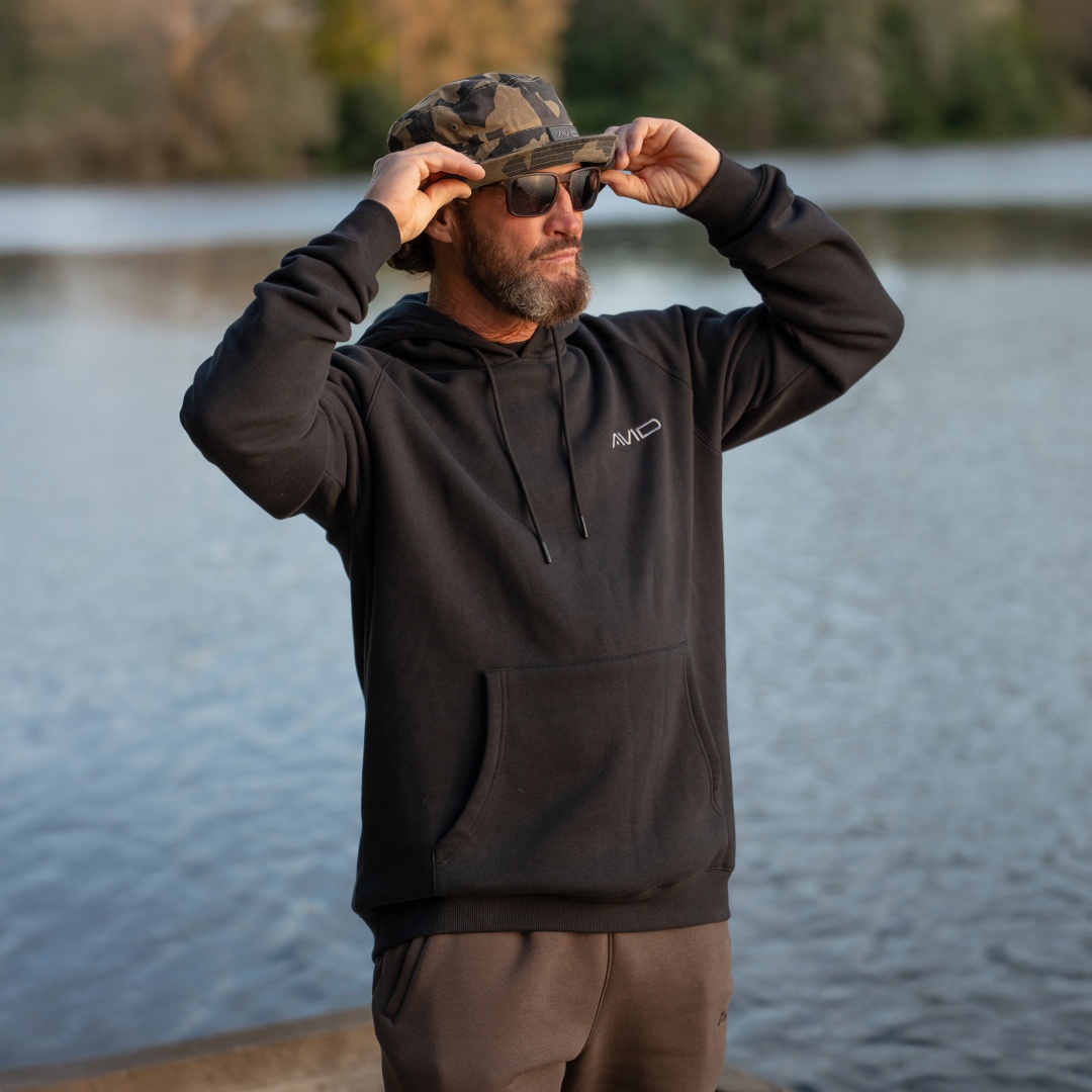 Avid Carp Compound Hoodie - Black